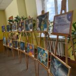 Выставка работ участников Международного конкурса «Космос объединяет»
